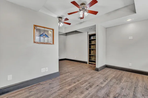 wooden floor in an empty room with wooden floor