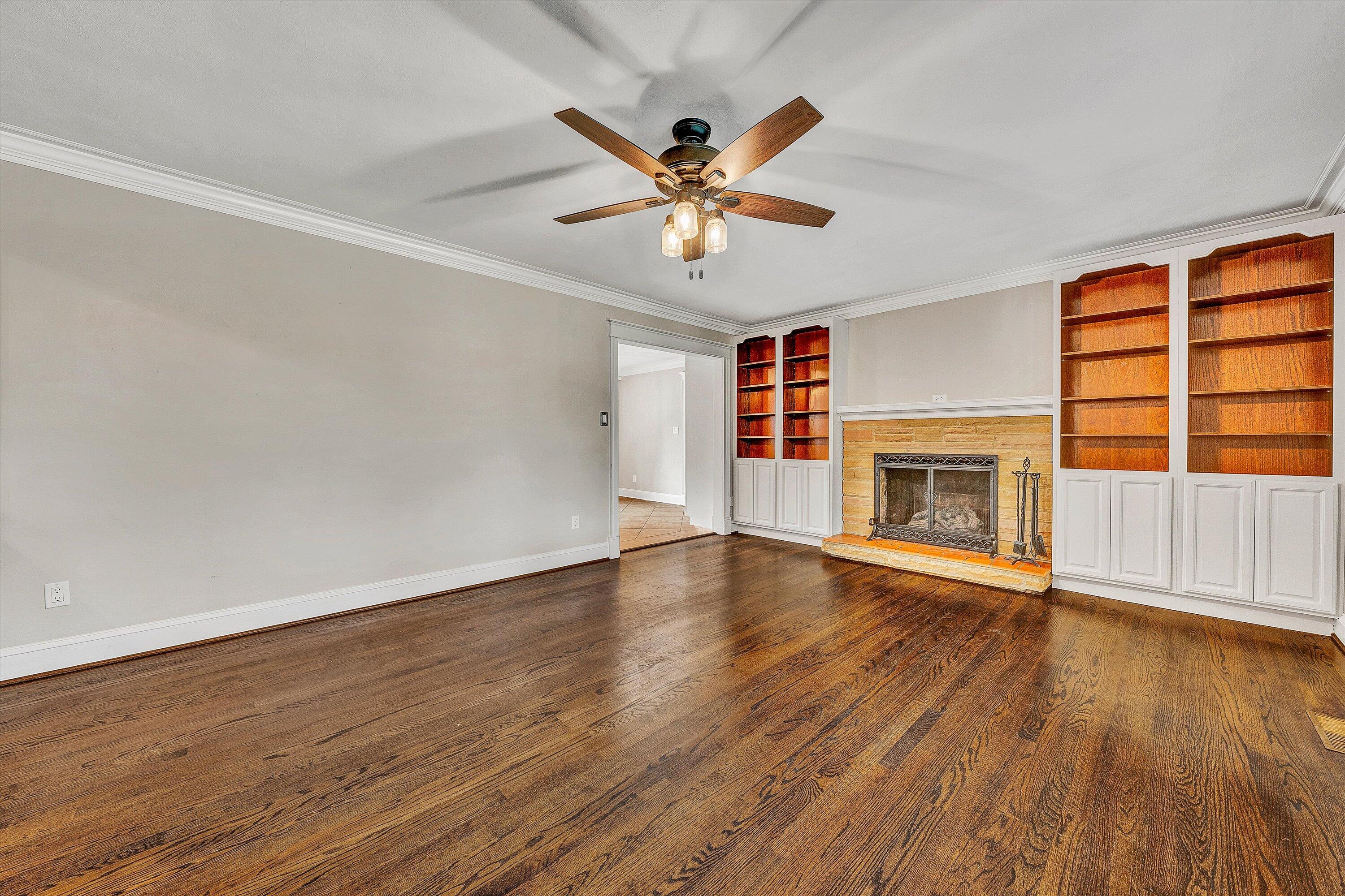 83 Springview Court Troutville, VA 24175 - Photo 8 of 74 an empty room with wooden floor fan and windows