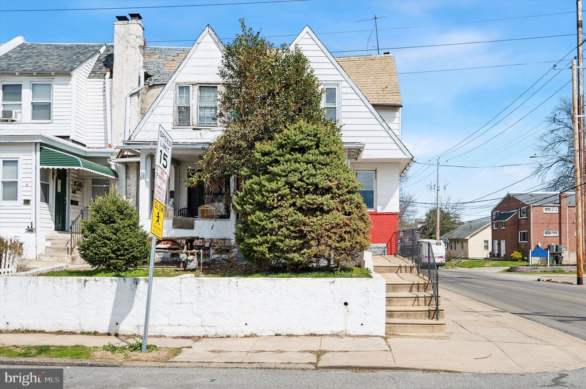 59 Houston Road Lansdowne, PA 19050 - Photo 2 of 24 a view of a street with houses