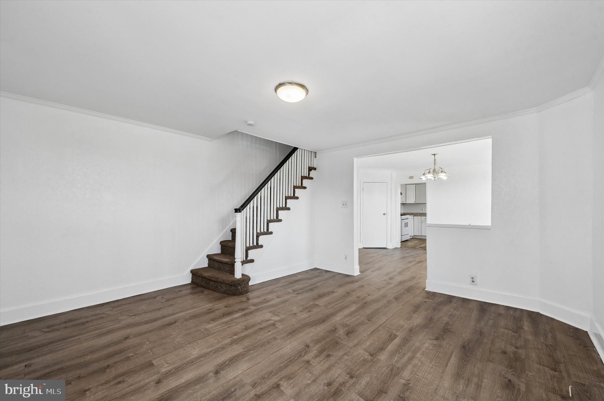 59 Houston Road Lansdowne, PA 19050 - Photo 5 of 24 a view of entryway and hall with wooden floor