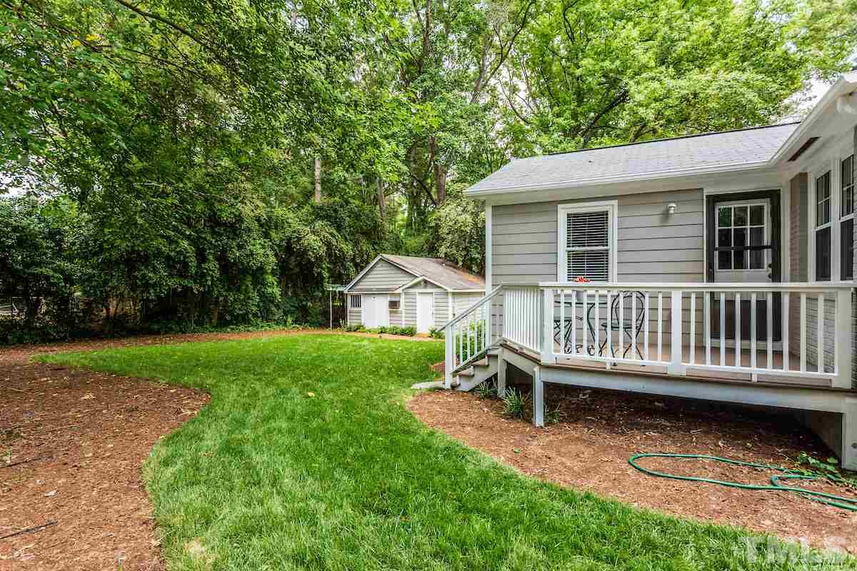 527 Banks Street Raleigh, NC 27604 - Photo 22 of 26 beautiful new sodded yard