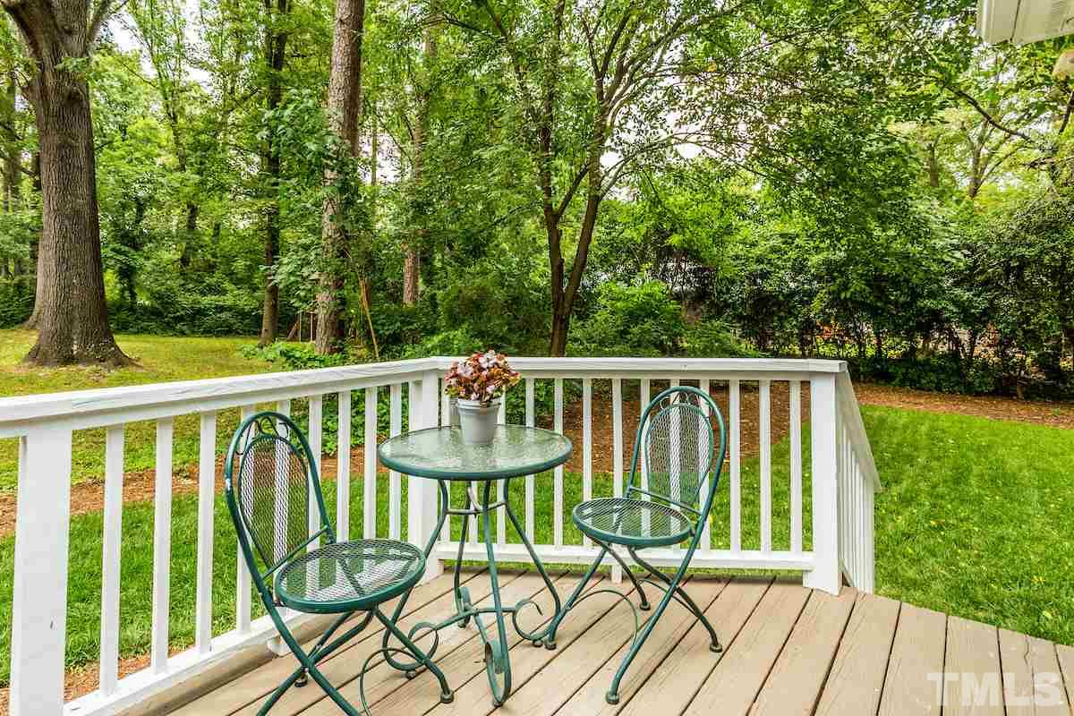 527 Banks Street Raleigh, NC 27604 - Photo 23 of 26 view from deck