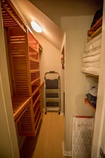 a view of walk in closet