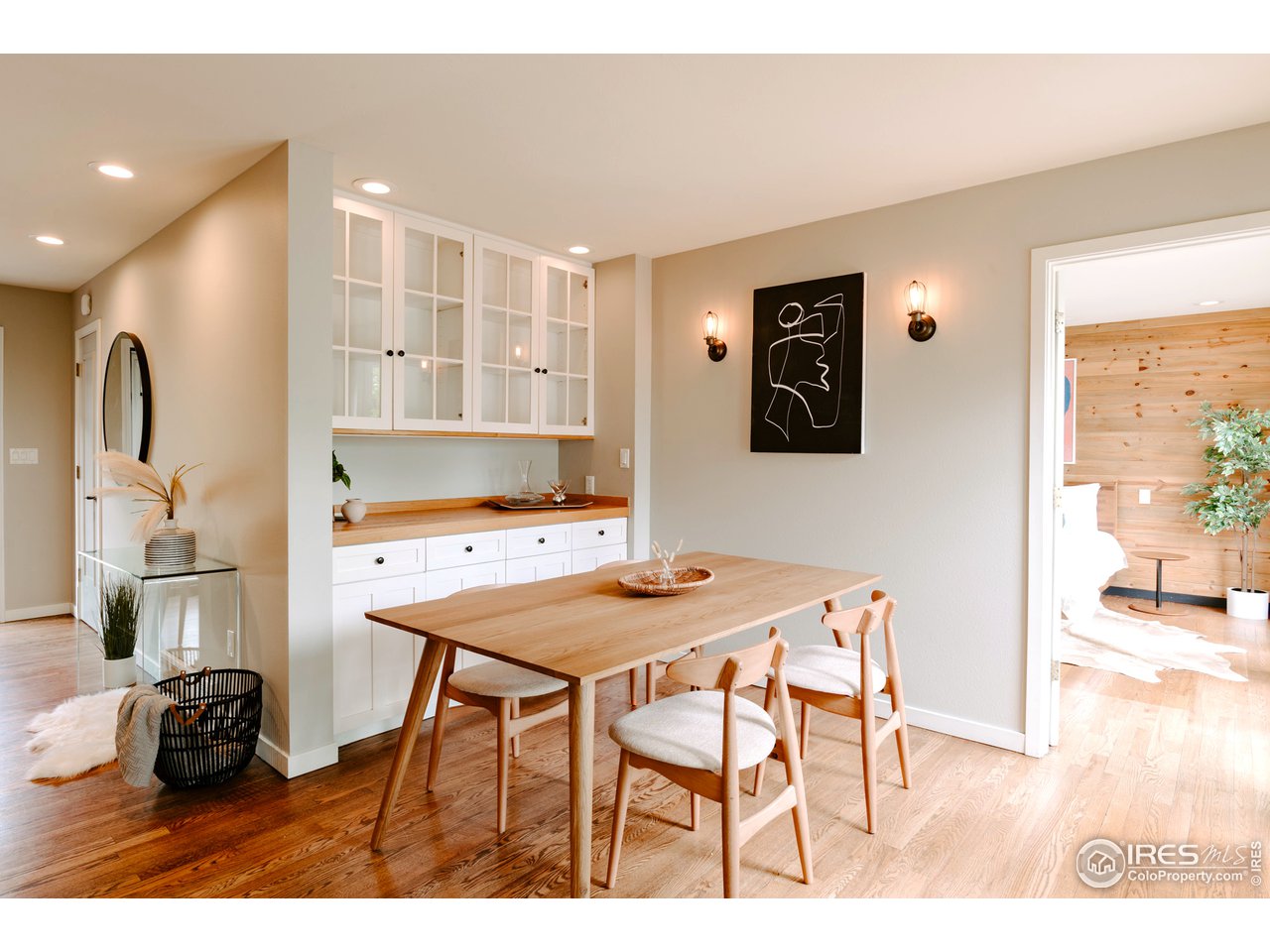 2350 Panorama Avenue Boulder, CO 80304 - Photo 15 of 39 a view of a dining room with furniture and wooden floor