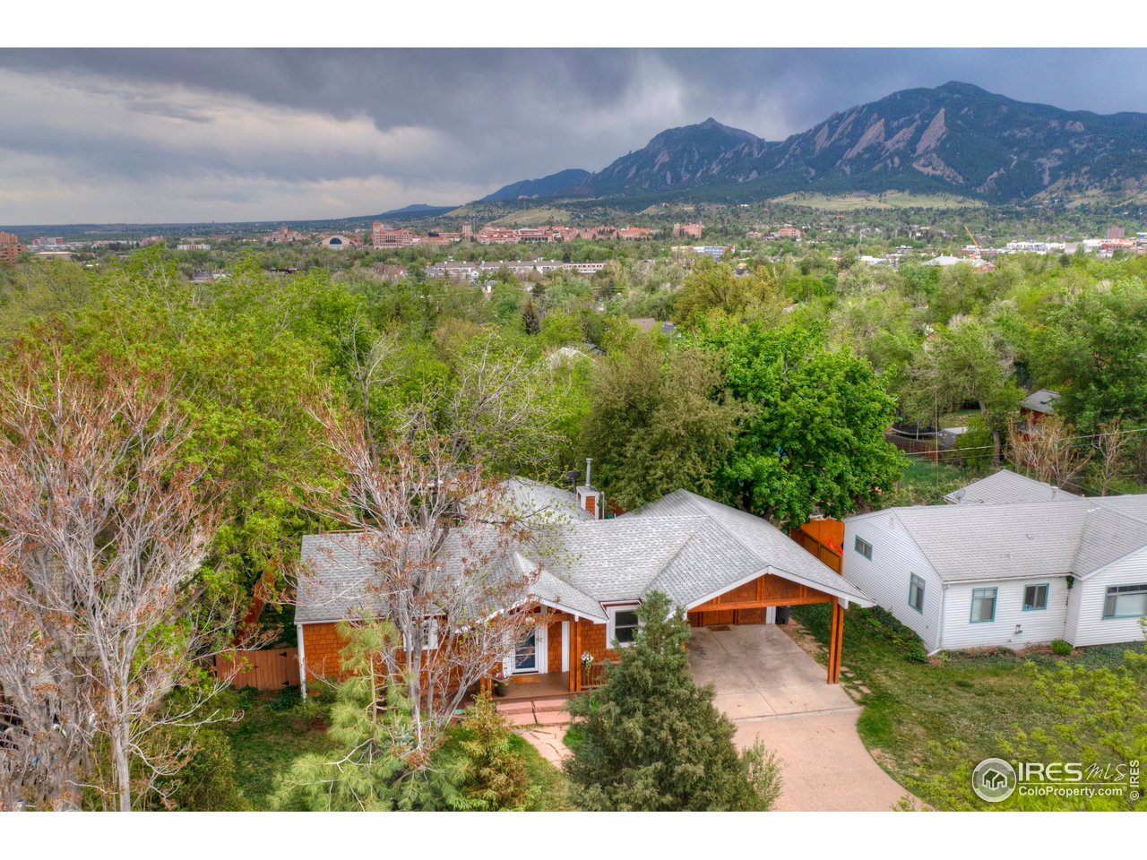 2350 Panorama Avenue Boulder, CO 80304 - Photo 2 of 39 a view of a city with mountain