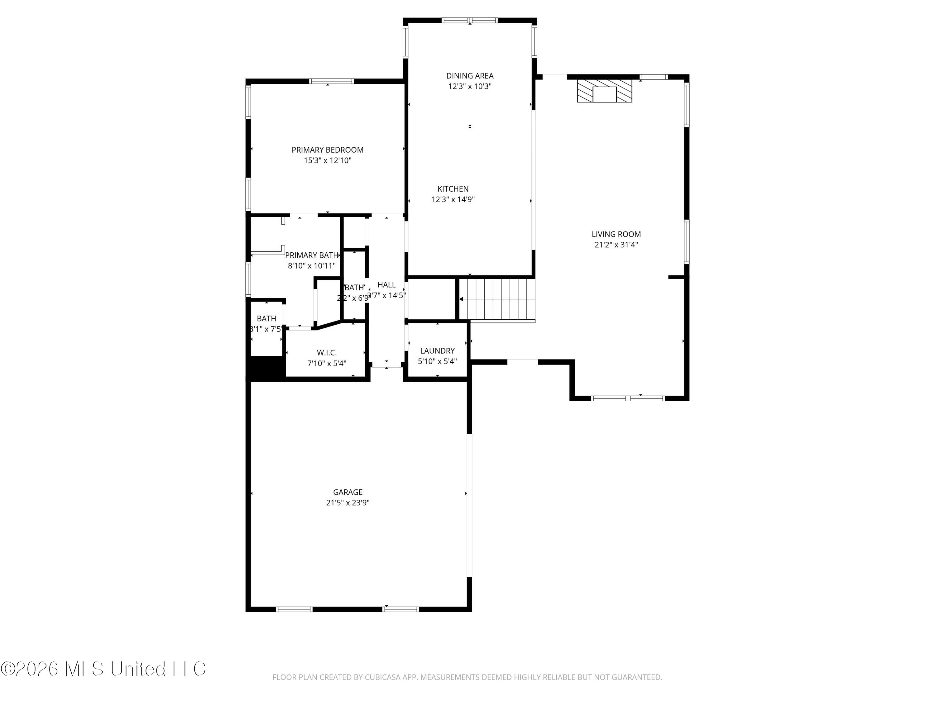 45 Centerline Roper Loop Byhalia, MS 38611 - Photo 29 of 30 2D Floor Plan for 45 Centerline Roper Lp