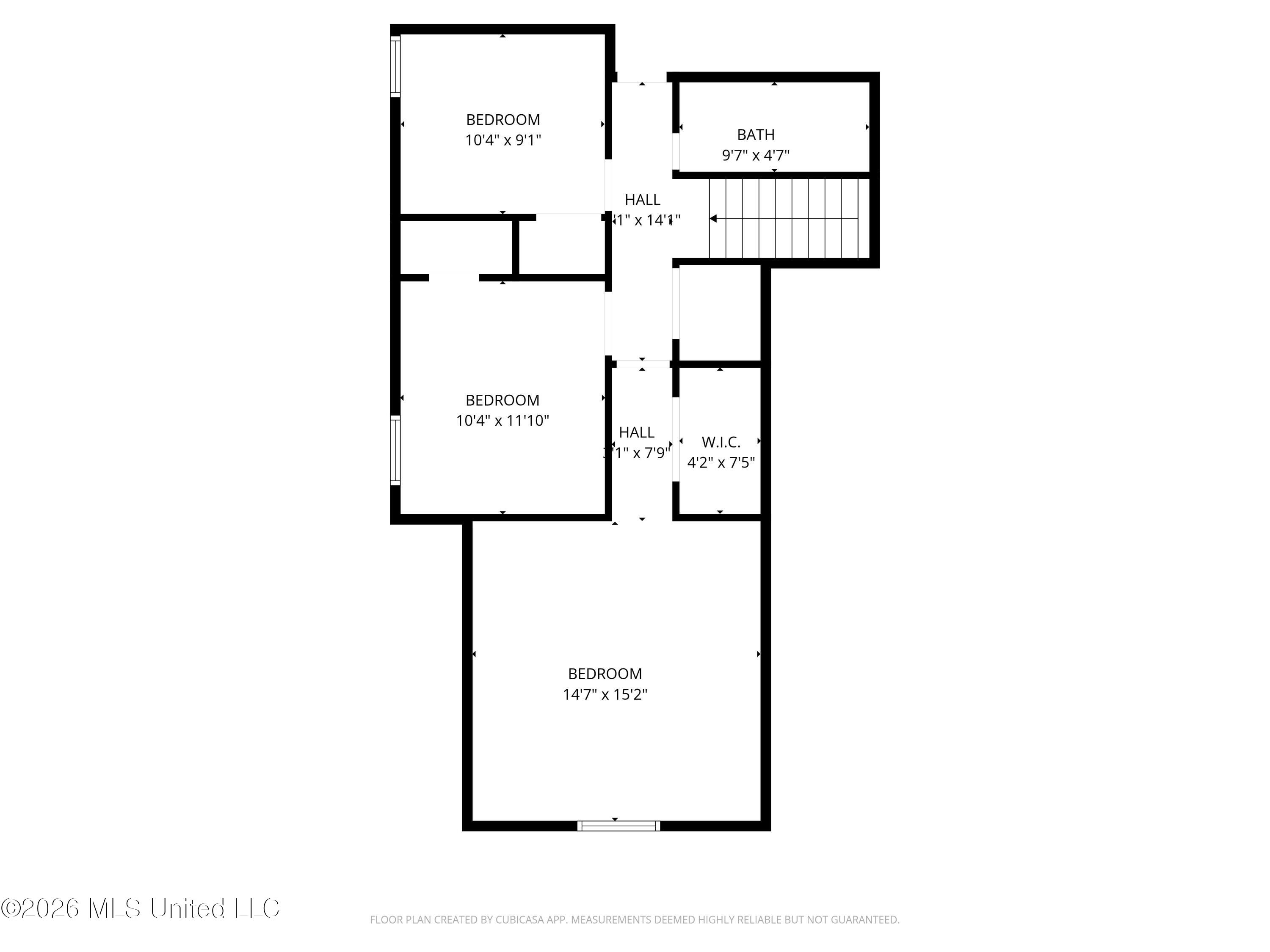 45 Centerline Roper Loop Byhalia, MS 38611 - Photo 30 of 30 2D Floor Plan for 45 Centerline Roper Lp