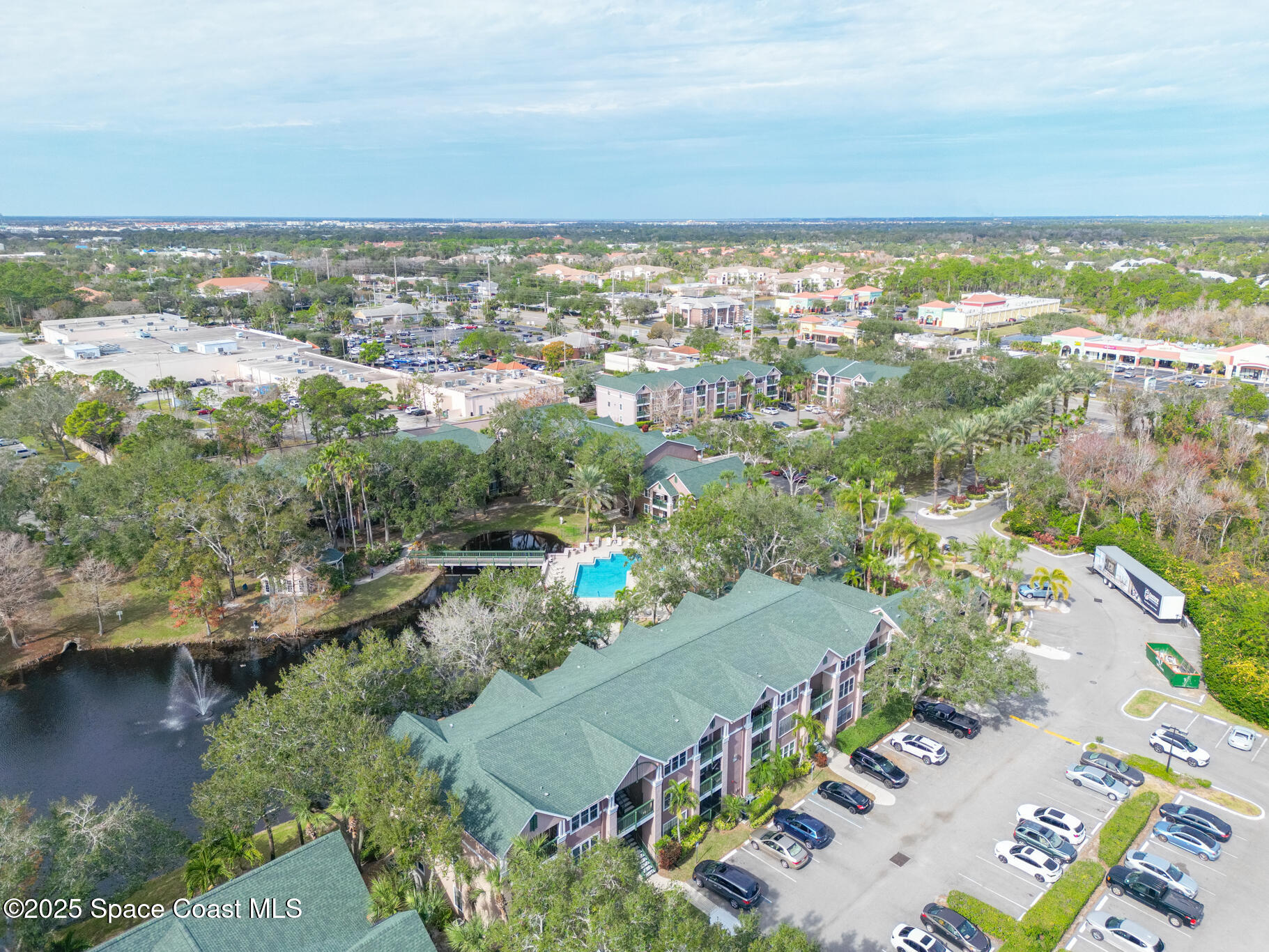 7667 North Wickham Road, Unit 222 Melbourne, FL 32940 - Photo 37 of 38 Aerial View