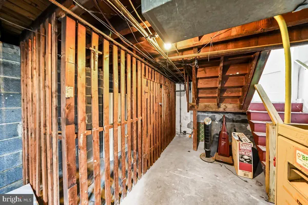 a view of an front door