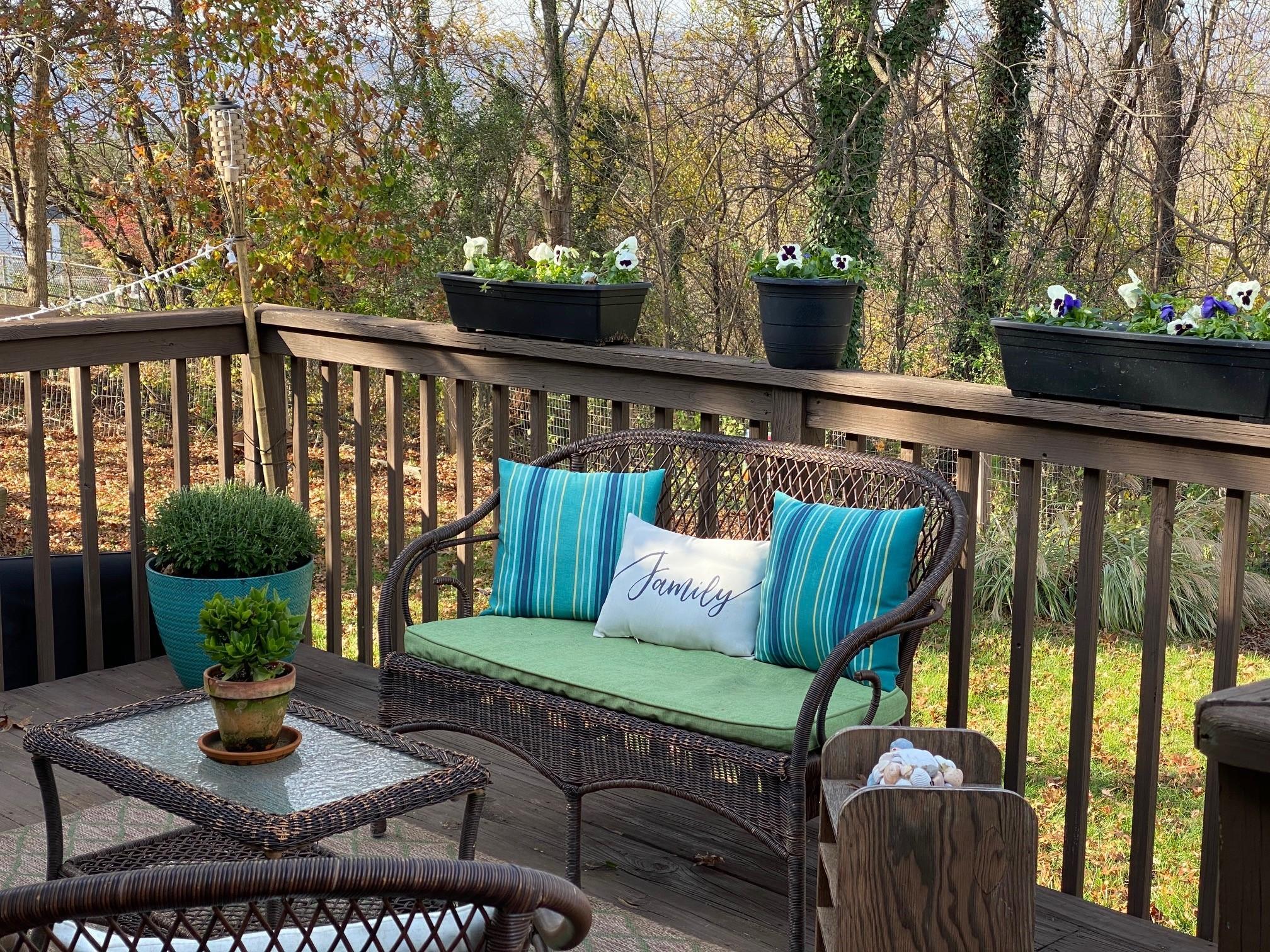 533 Diamond Road Salem, VA 24153 - Photo 30 of 40 Rear Deck - Family Pillow Highlighted
