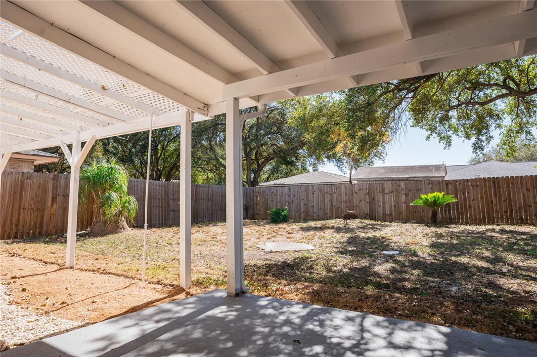 4509 Hogan Street Corpus Christi, TX 78413 - Photo 21 of 27 a view of a backyard