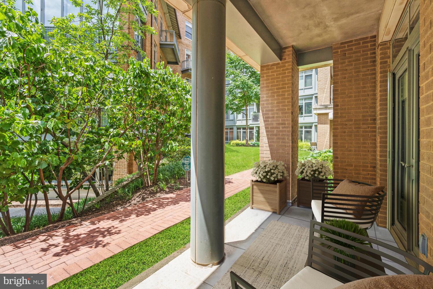 2425 L Street Northwest, Unit 241 Washington, DC 20037 - Photo 13 of 25 Primary suite terrace