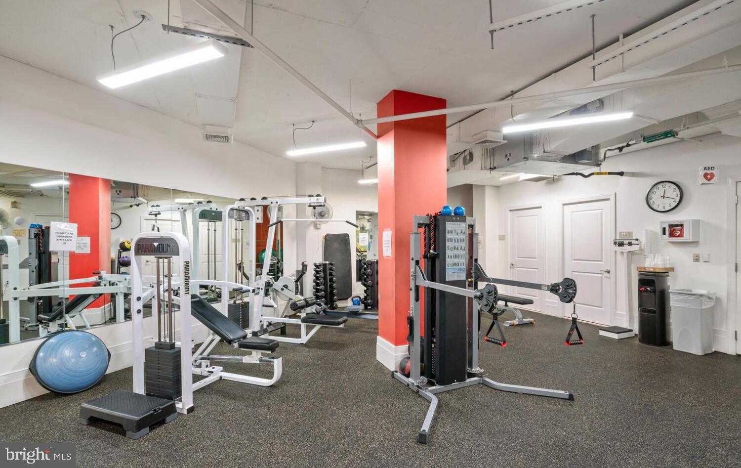 2425 L Street Northwest, Unit 241 Washington, DC 20037 - Photo 18 of 25 Building gym