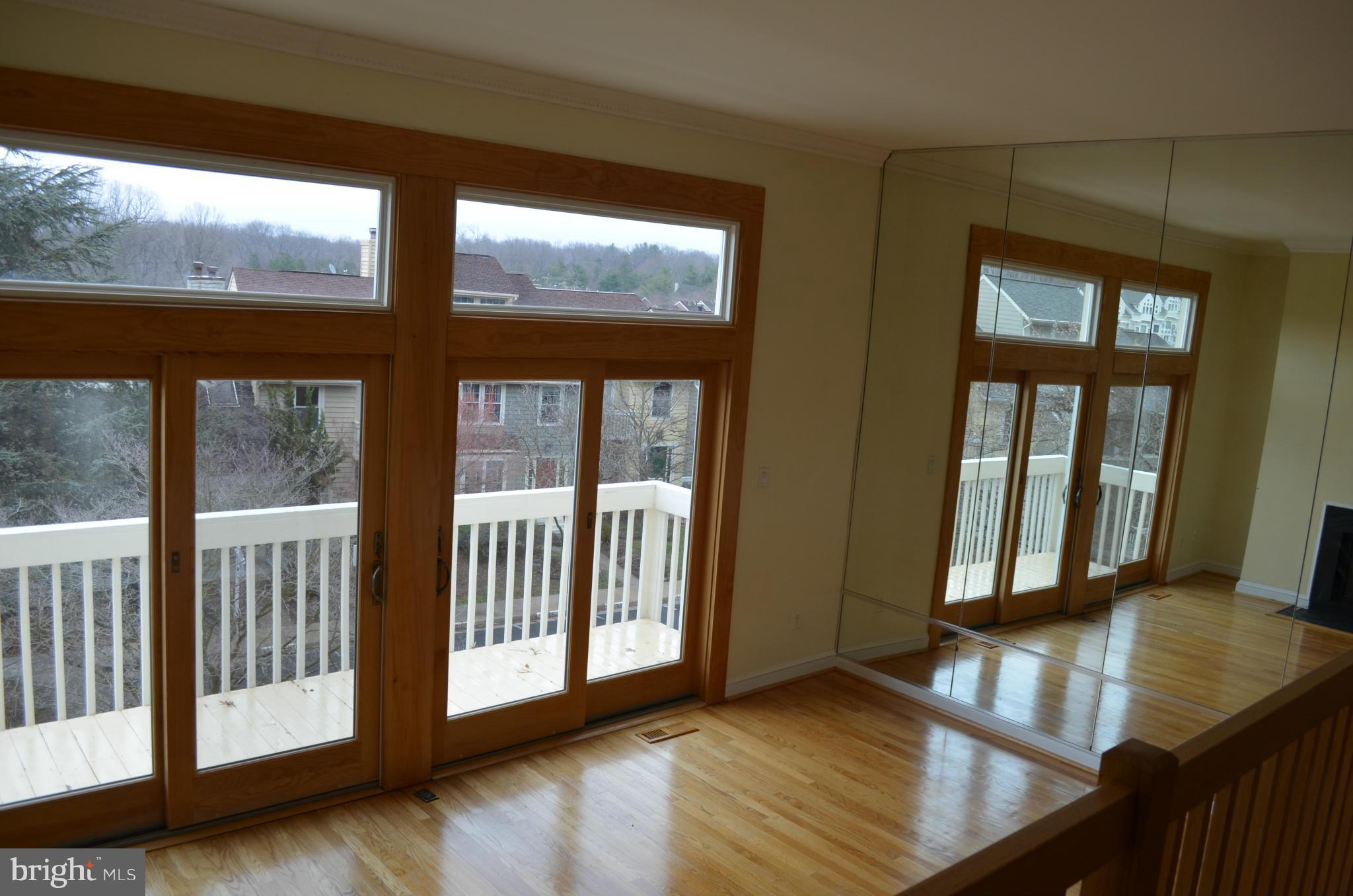11103 Watermans Drive Reston, VA 20191 - Photo 15 of 27 Living Room with mirror wall