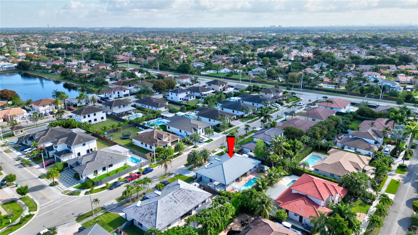 15750 Southwest 45th Street Miami, FL 33185 - Photo 44 of 45 an aerial view of a city with lots of residential buildings
