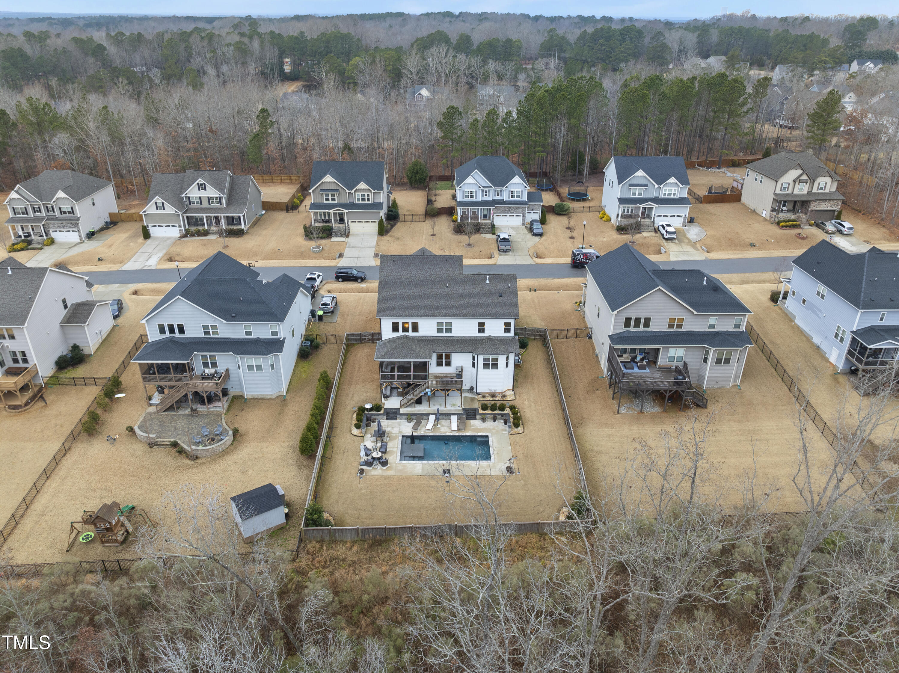 7152 Rex Road Holly Springs, NC 27540 - Photo 47 of 49 DJI_20250127161817_0019_D