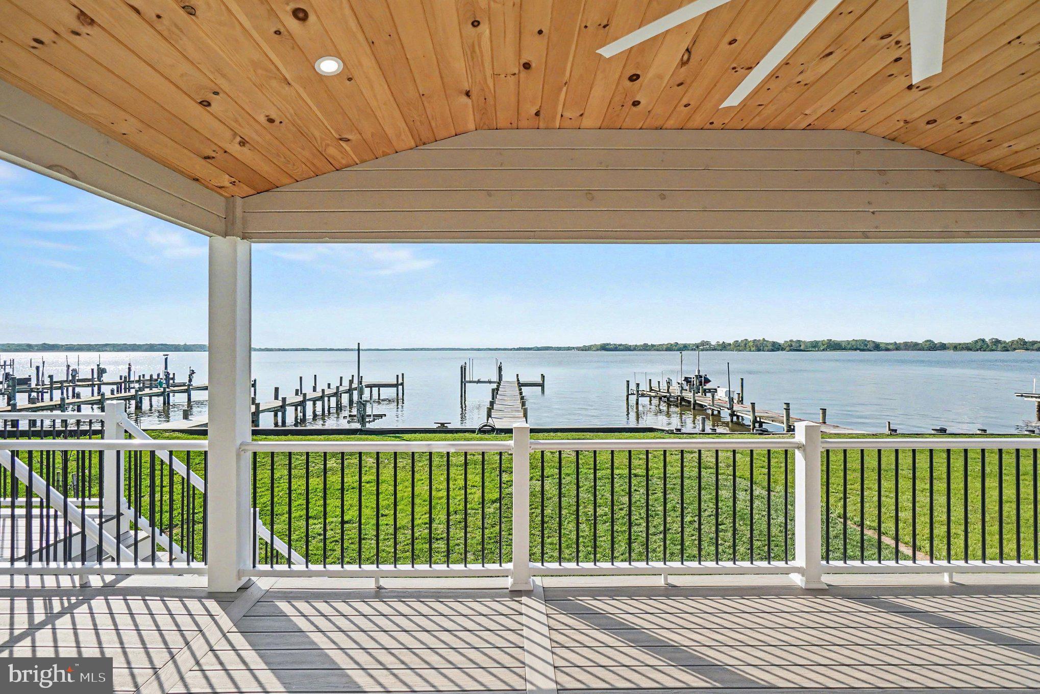 9108 Hinton Avenue Sparrows Point, MD 21219 - Photo 55 of 86 a view of a balcony with an ocean
