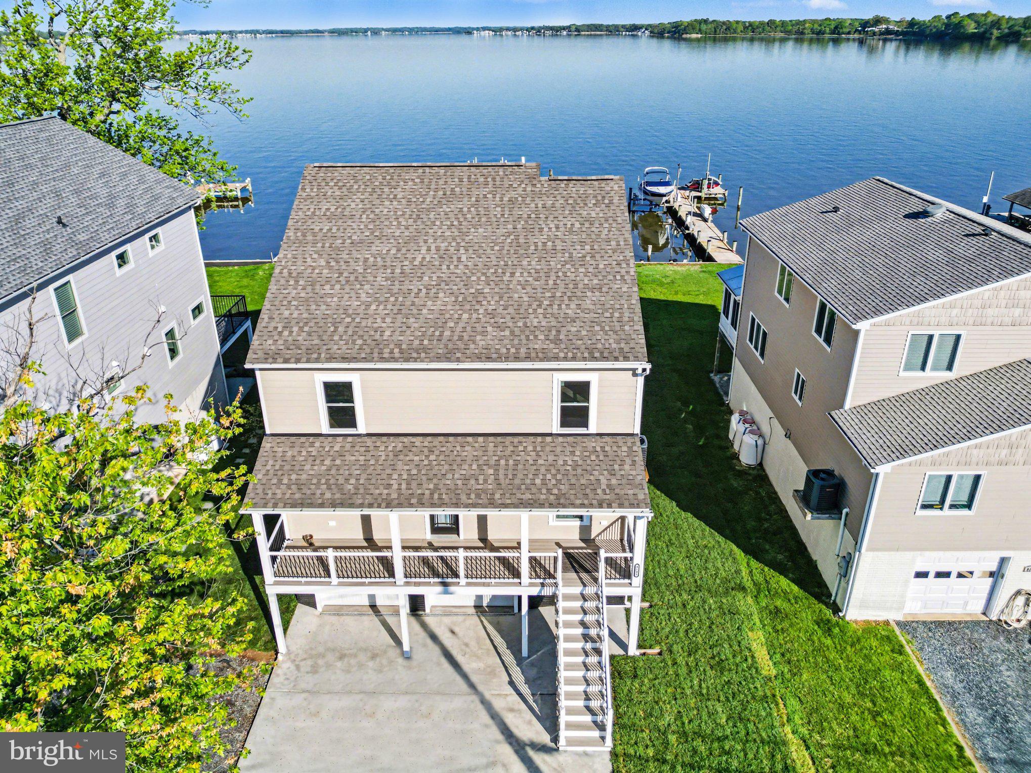 9108 Hinton Avenue Sparrows Point, MD 21219 - Photo 85 of 86 an aerial view of a house with balcony