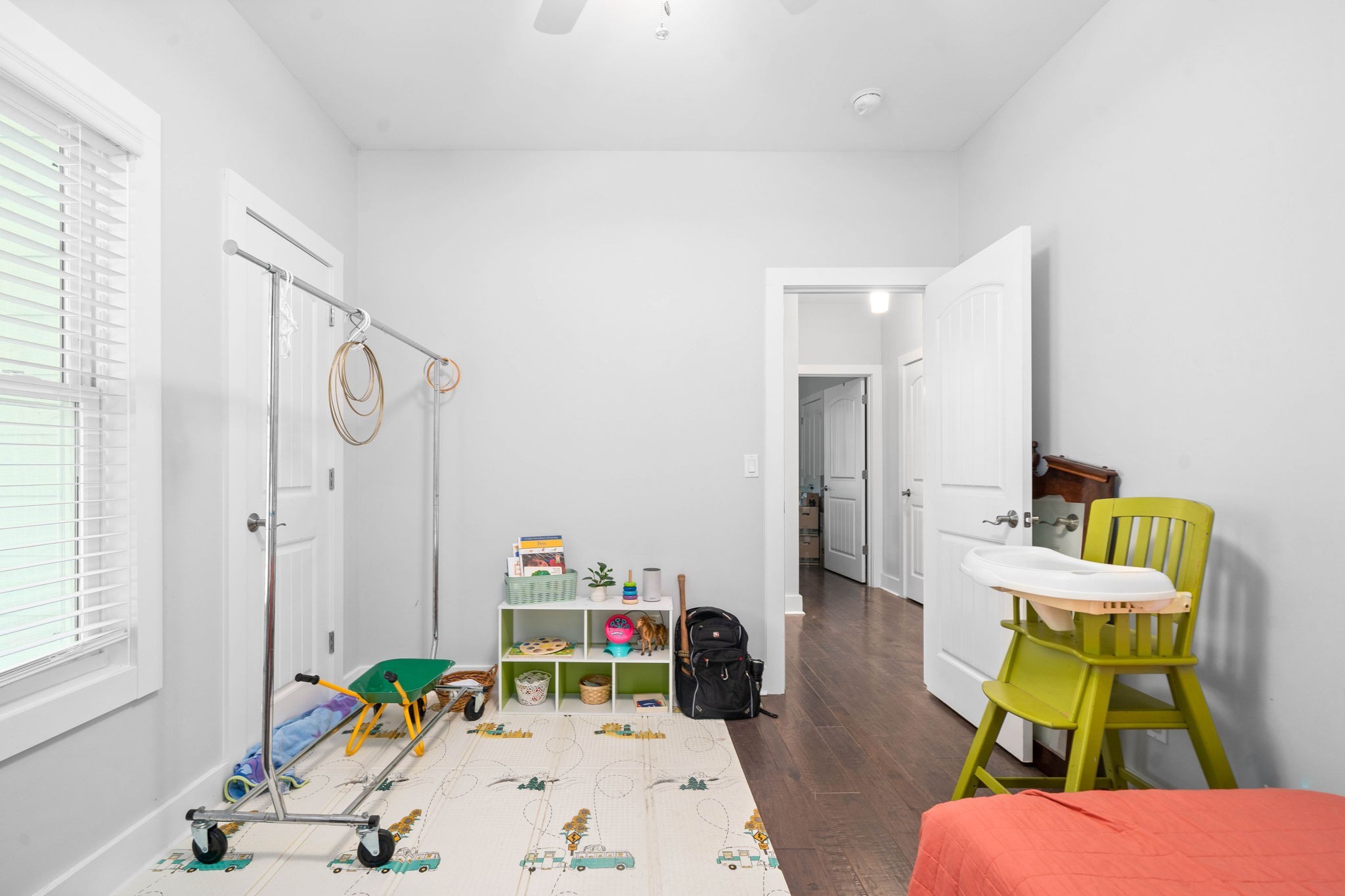 554 Hayes Ridge Road Indian Mound, TN 37079 - Photo 19 of 40 a bedroom with a bed and a table in it