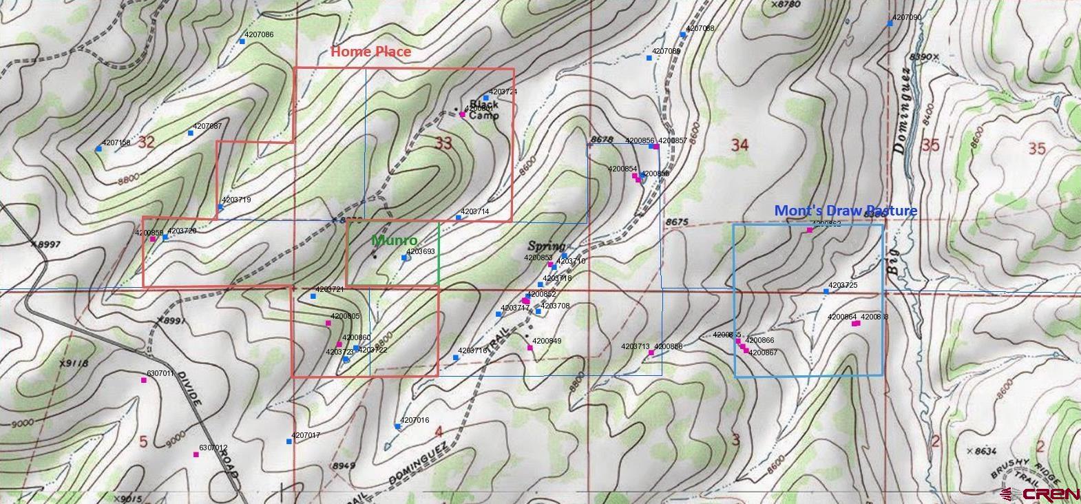 Tbd Divide Road Whitewater, CO 81527 - Photo 41 of 43 a close up of a shower curtain