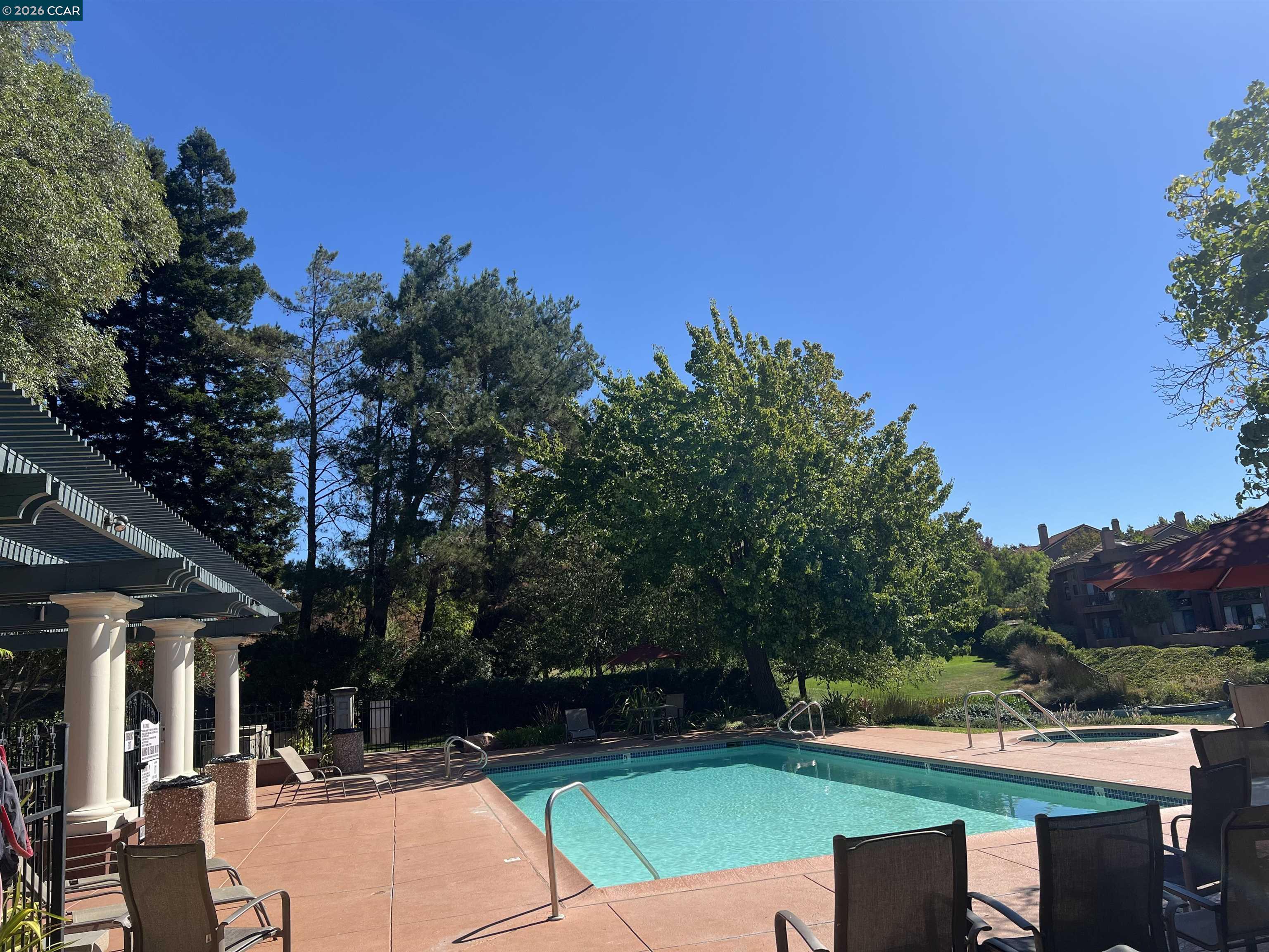 4059 West Lakeshore Drive San Ramon, CA 94582 - Photo 40 of 45 a view of yard with seating area and trees around