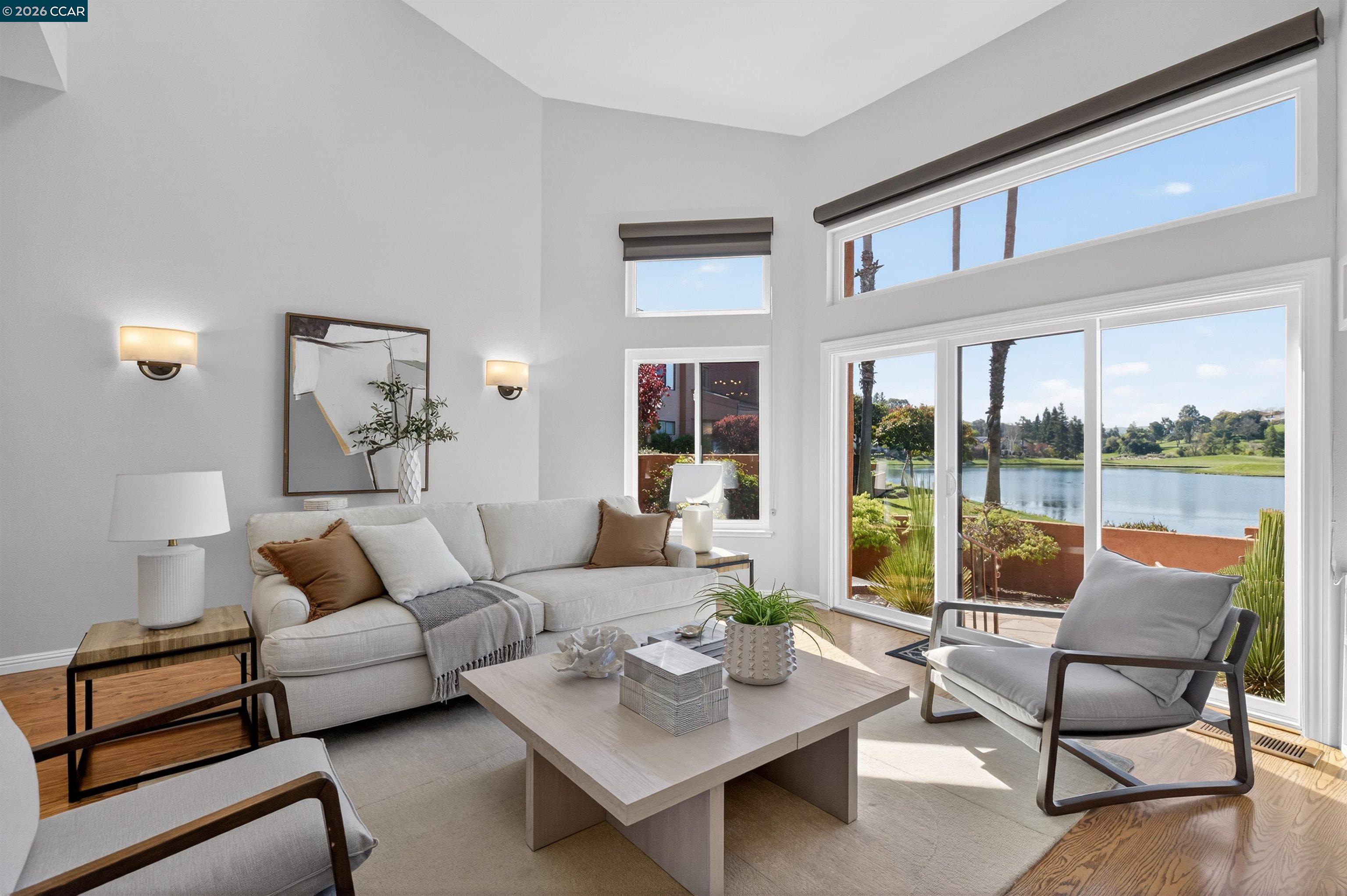 4059 West Lakeshore Drive San Ramon, CA 94582 - Photo 5 of 45 a living room with furniture and a large window