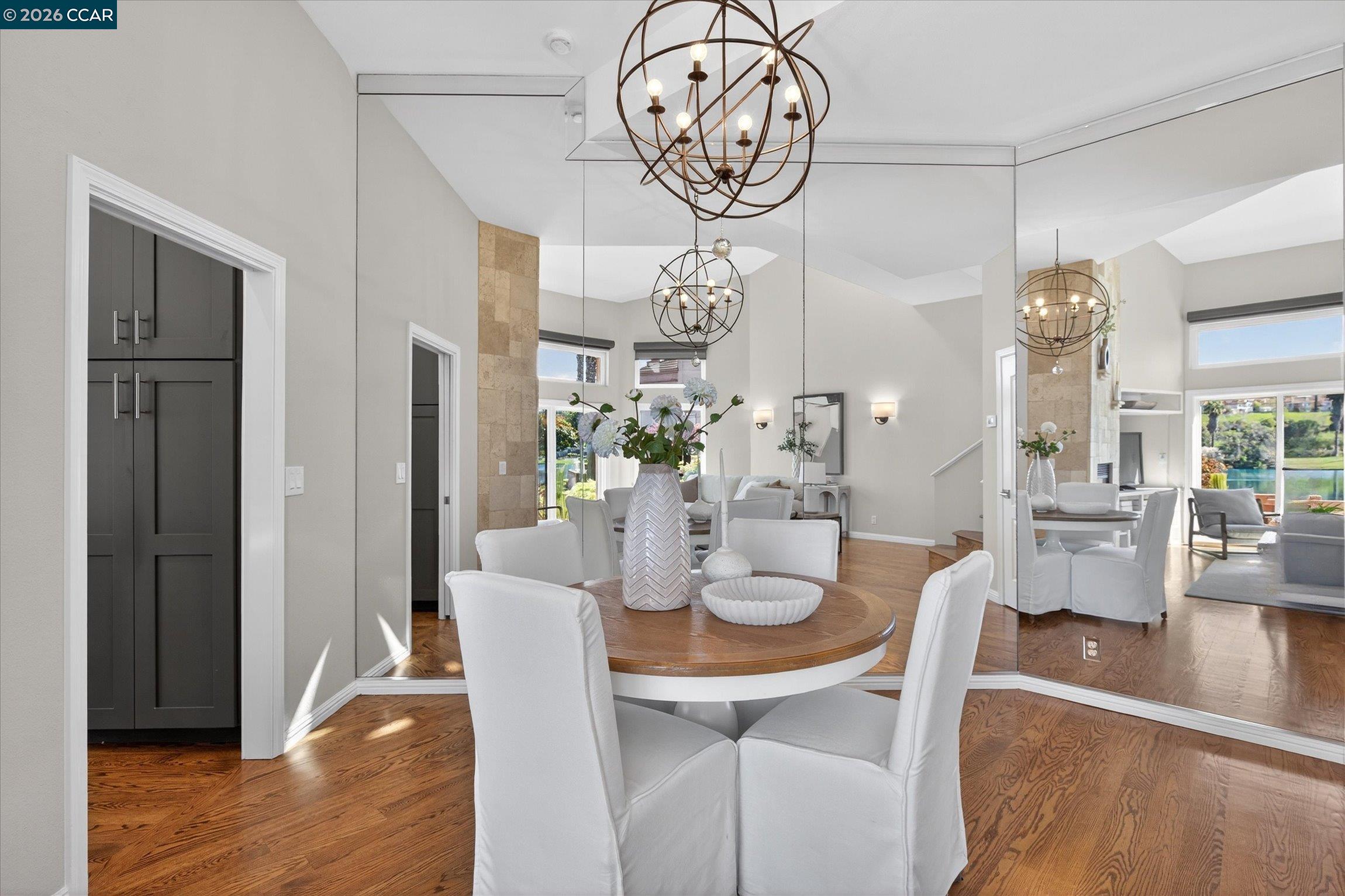 4059 West Lakeshore Drive San Ramon, CA 94582 - Photo 6 of 45 a view of a dining room with furniture window and wooden floor