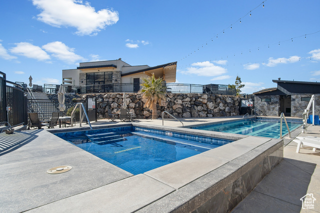 3558 South Cypress Road Hurricane, UT 84737 - Photo 53 of 57 View of pool with a patio