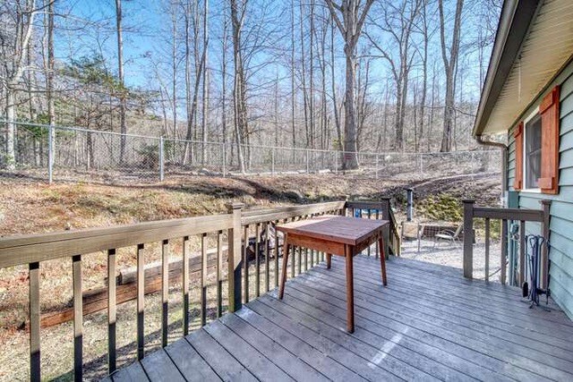 2912 Gribble Edwards Road Hayesville, NC 28904 - Photo 27 of 46 8x16 patio yard has a wood burning stove