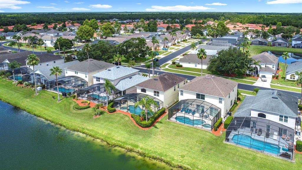 955 Lake Berkley Drive Kissimmee, FL 34746 - Photo 50 of 57 an aerial view of multiple house