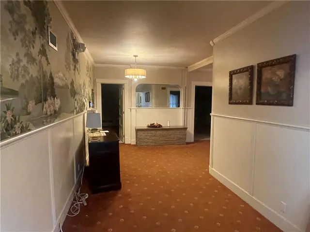 a view of empty room