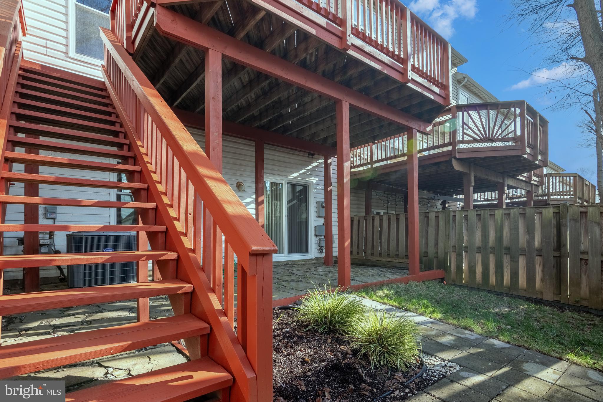 2916 Mainstone Drive Fairfax, VA 22031 - Photo 35 of 42 Deck Stairwell, backyard, patio