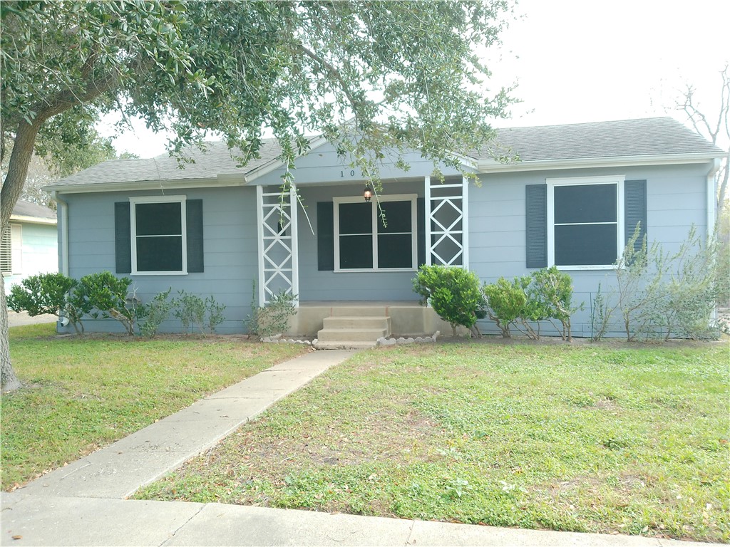 1017 Sorrell Street Corpus Christi, TX 78404 - Photo 1 of 16 front view of a house with a yard