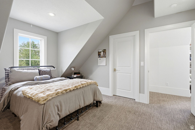 71 Farm Road Midway, UT 84049 - Photo 65 of 92 Carpeted room with a recessed light fixture and a window featuring white trim