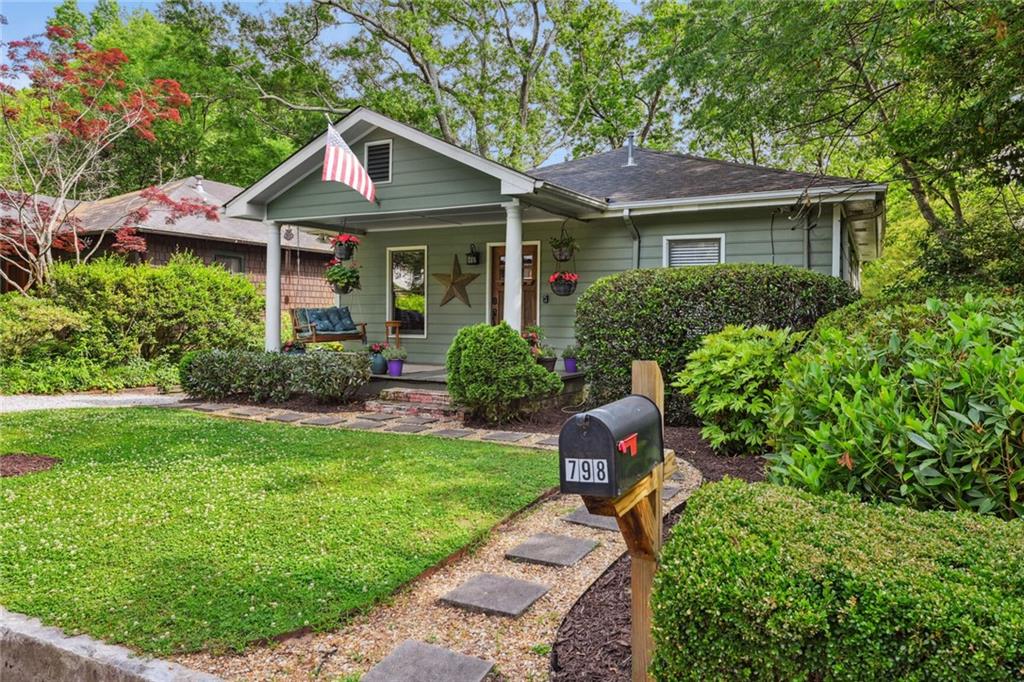 798 Verner Street Northwest Atlanta, GA 30318 - Photo 1 of 1 a front view of a house with a yard