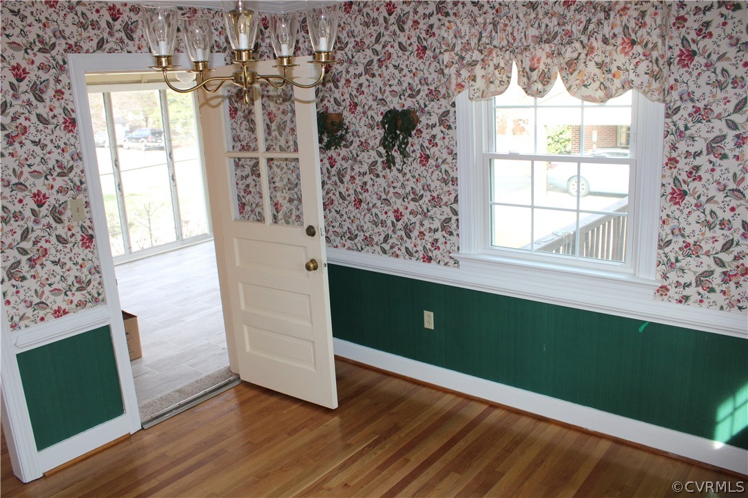 Door to the sun room