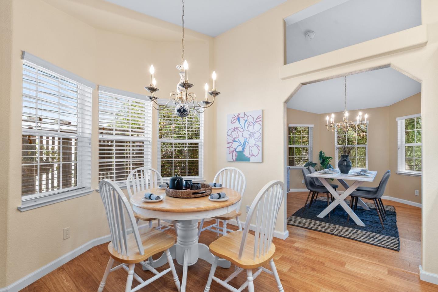 552 Bean Creek Road Scotts Valley, CA 95066 - Photo 25 of 76 a view of a dining room with furniture window and outside view