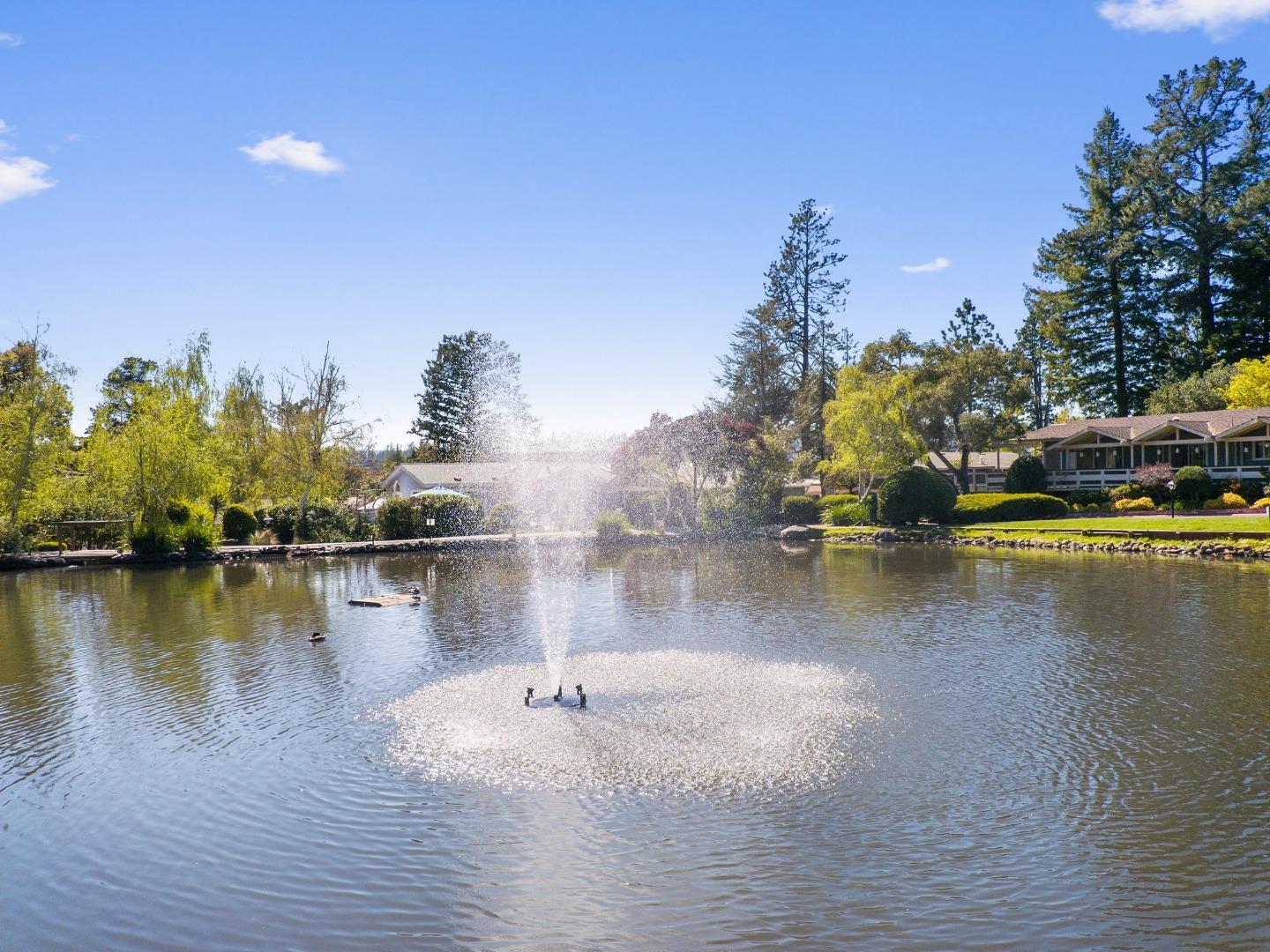 552 Bean Creek Road Scotts Valley, CA 95066 - Photo 72 of 76 a view of a lake with houses