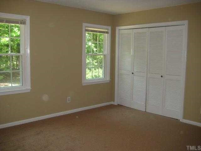 2104 Milton Road Durham, NC 27712 - Photo 7 of 12 Bedroom 1 - All bedrooms have new carpeting, fresh paint and new light fixtures. Bedroom