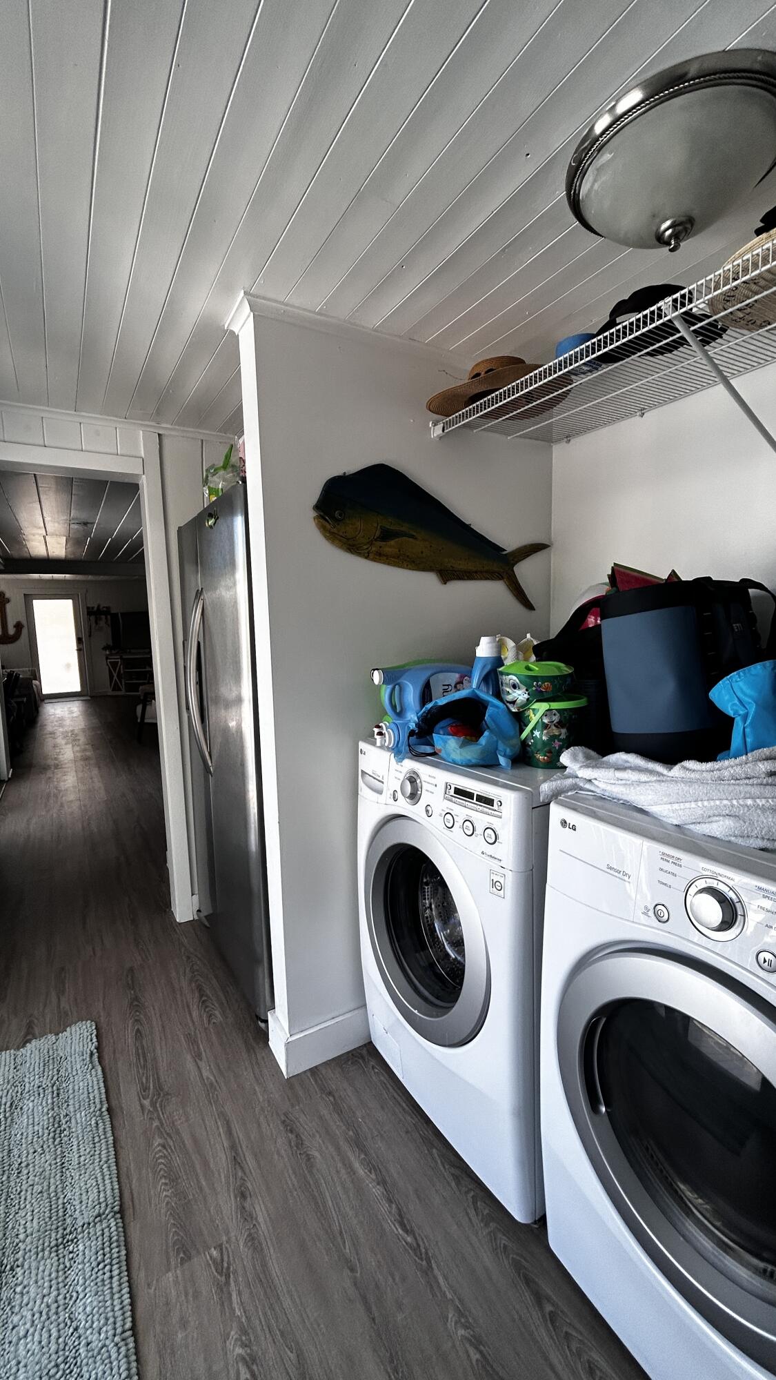 124 South Bay Harbor Drive Key Largo, FL 33037 - Photo 28 of 43 a utility room with dryer and washer