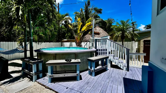 a bed room with a bed and furniture