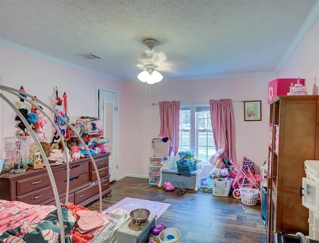 a play room with toys