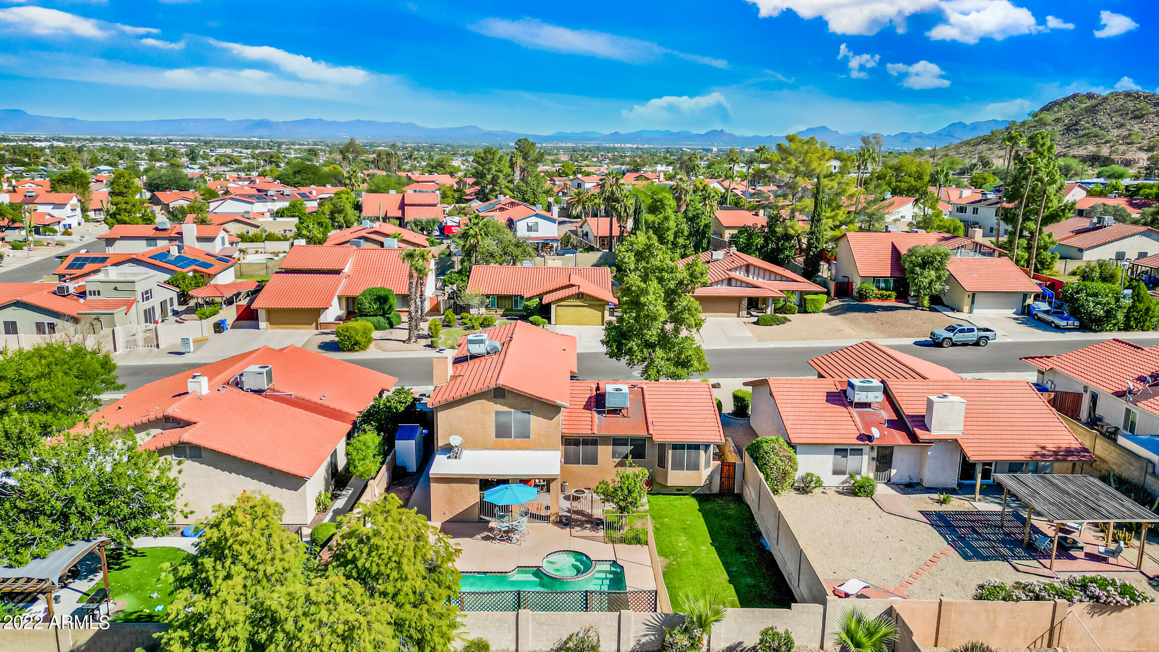 2119 East Hearn Road Phoenix, AZ 85022 - Photo 49 of 71 Aerial back to front