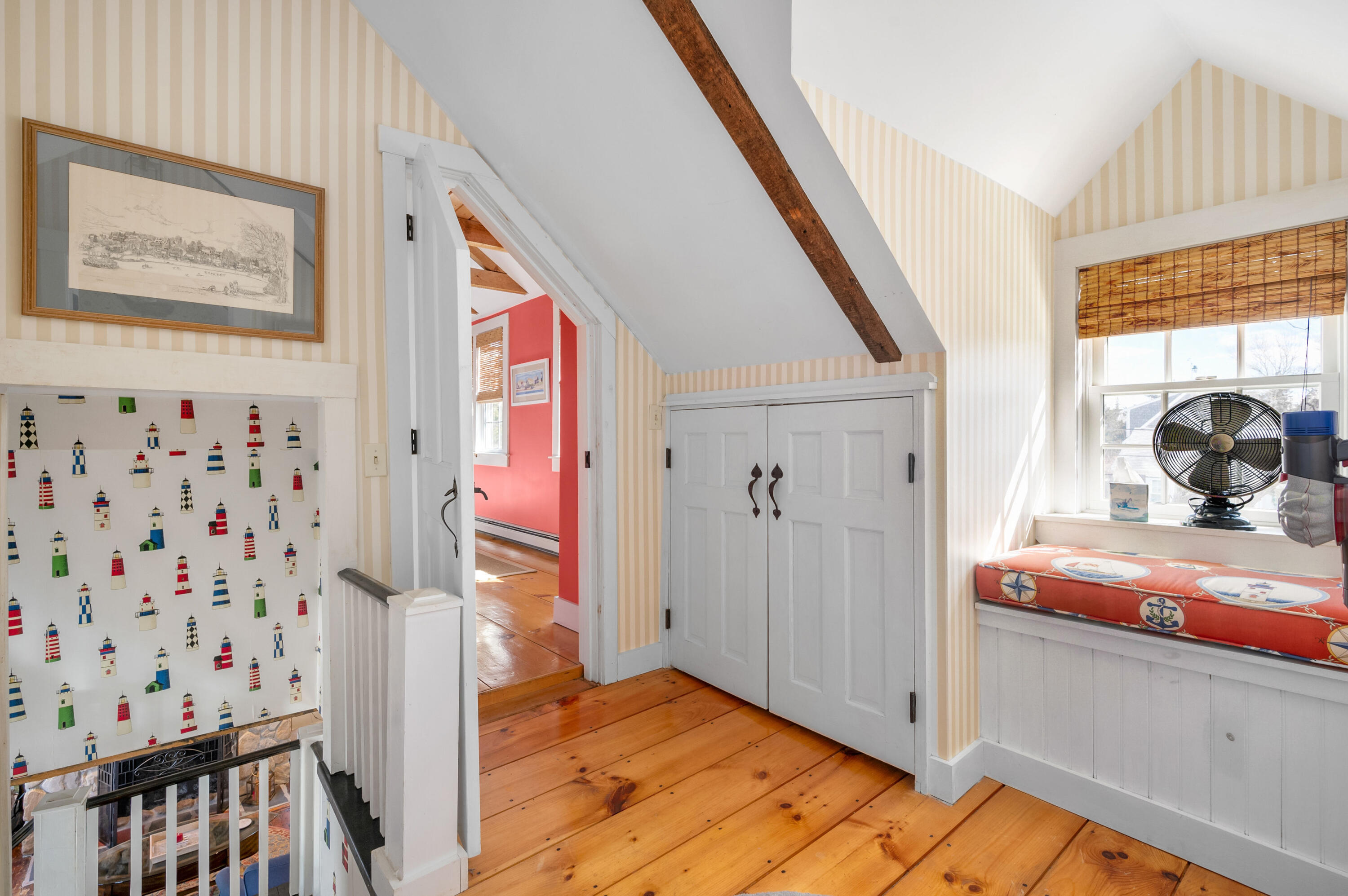40 Commerce Road Barnstable, MA 02630 - Photo 16 of 43 a view of a hallway to a livingroom with furniture