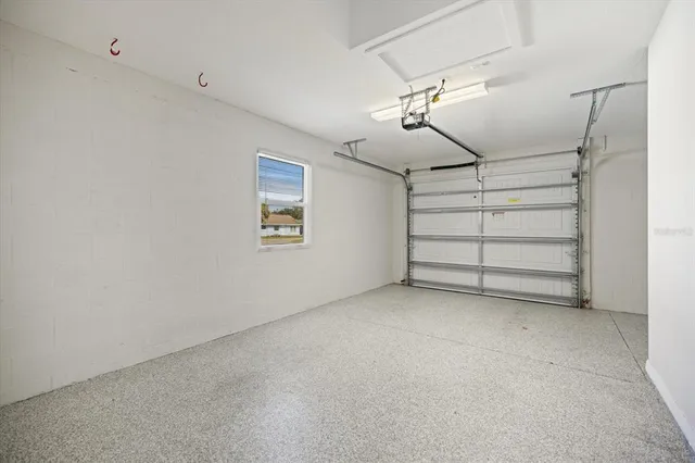 a view of a room with rack and racks on the wall