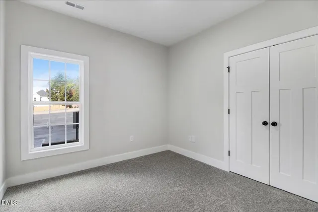 a view of room with window