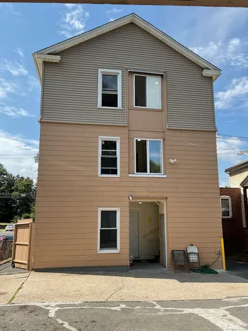 a house that has a large window