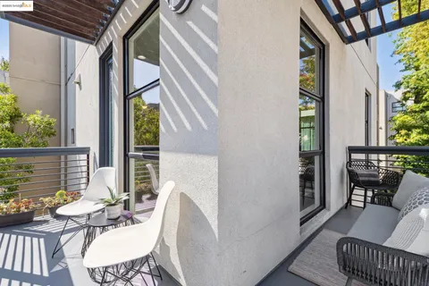 a view of balcony and patio