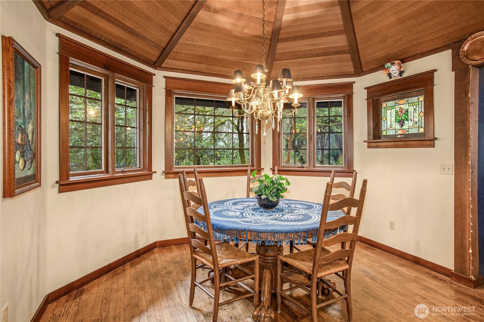1815 102nd Place Southeast Bellevue, WA 98004 - Photo 15 of 40 a view of a dining room with furniture window and outside view