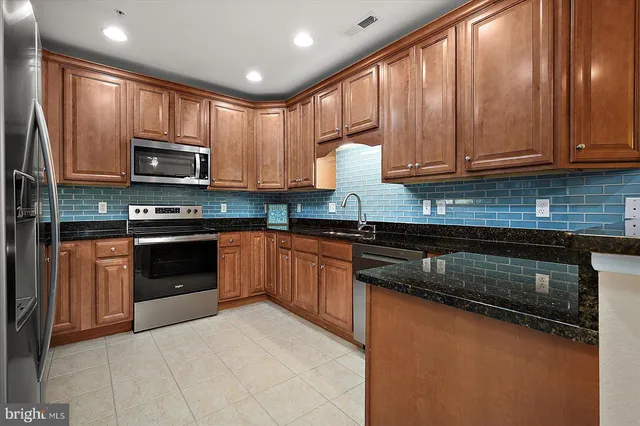 a front view of a building